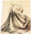 受胎告知の聖母 2 ルネサンス マティアス・グリューネヴァルト